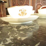 Porcelain cups- batch of 8 - early 20th
