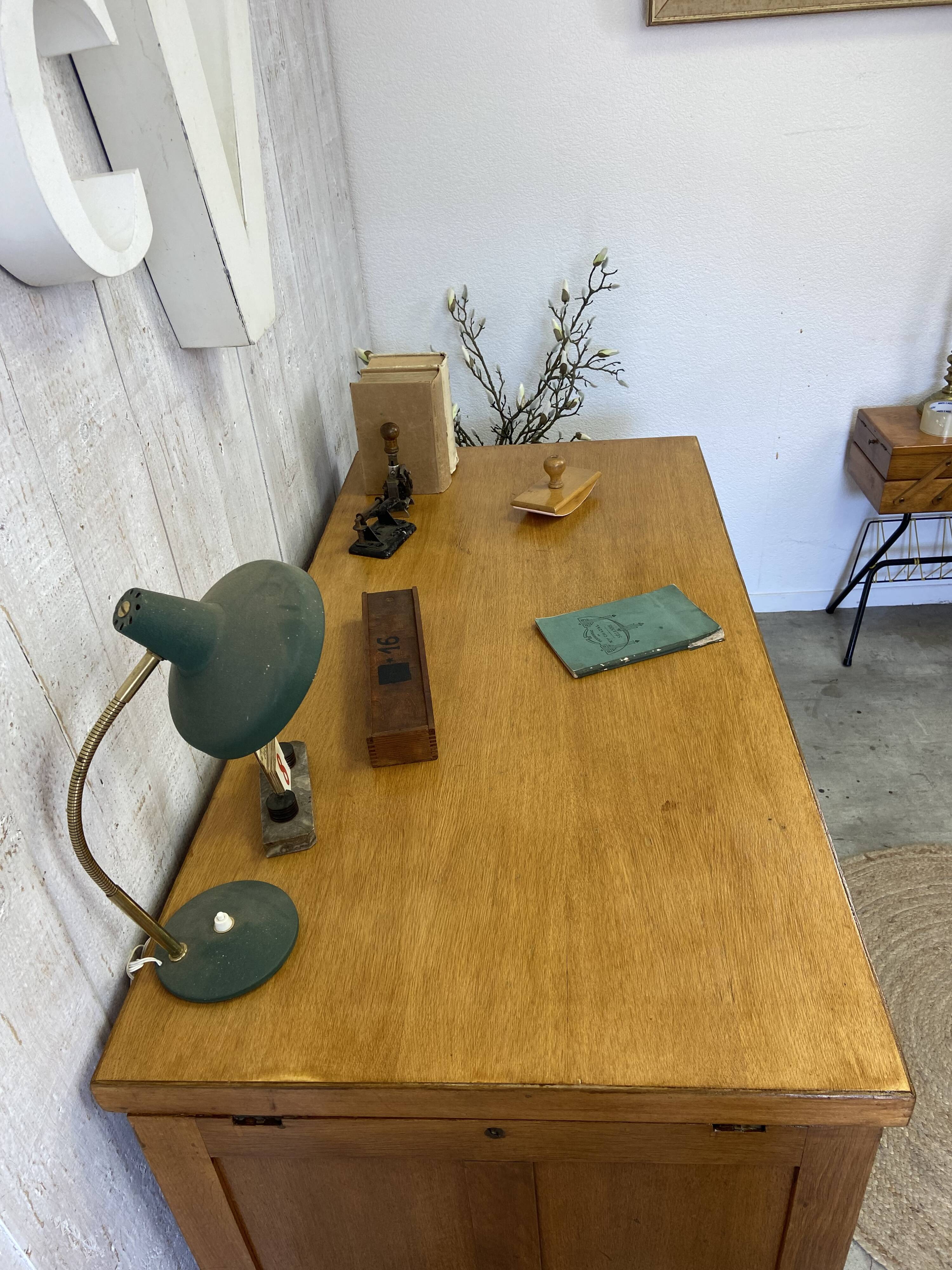 Vintage warden's office