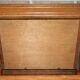 Vintage English bedside wood small format