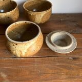 2 bowls and a sugar bowl