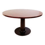 Macassar ebony round dining table Ø 128cm