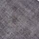 Tapis en laine grise
