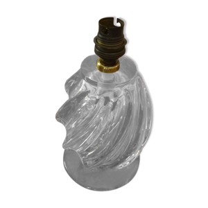 pied de lampe en cristal
