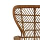 Mid-Century Modern Carminati Bamboo Rattan Italian Handmade Pair of Armchai