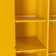 Flötotto wardrobe from the Profilsystem collection, 1970s, yellow HPL, beech frame