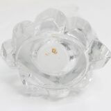 Blown crystal vase Art Vannes France 43 cm