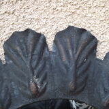 Mirror wrought iron old oval 92 cm x 72 cm