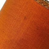 Vintage orange Portuguese table lamp