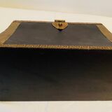 Wooden and brass box