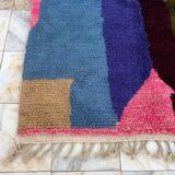 Handcrafted Berber rug in pure wool, size 150 x 260 cm