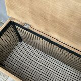 Vintage toy chest with removable heart