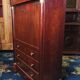 Secretaire Empire en acajou