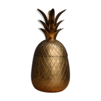 Pineapple vintage brass candy