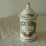 Medicine pot apothecary earthenware of st clement