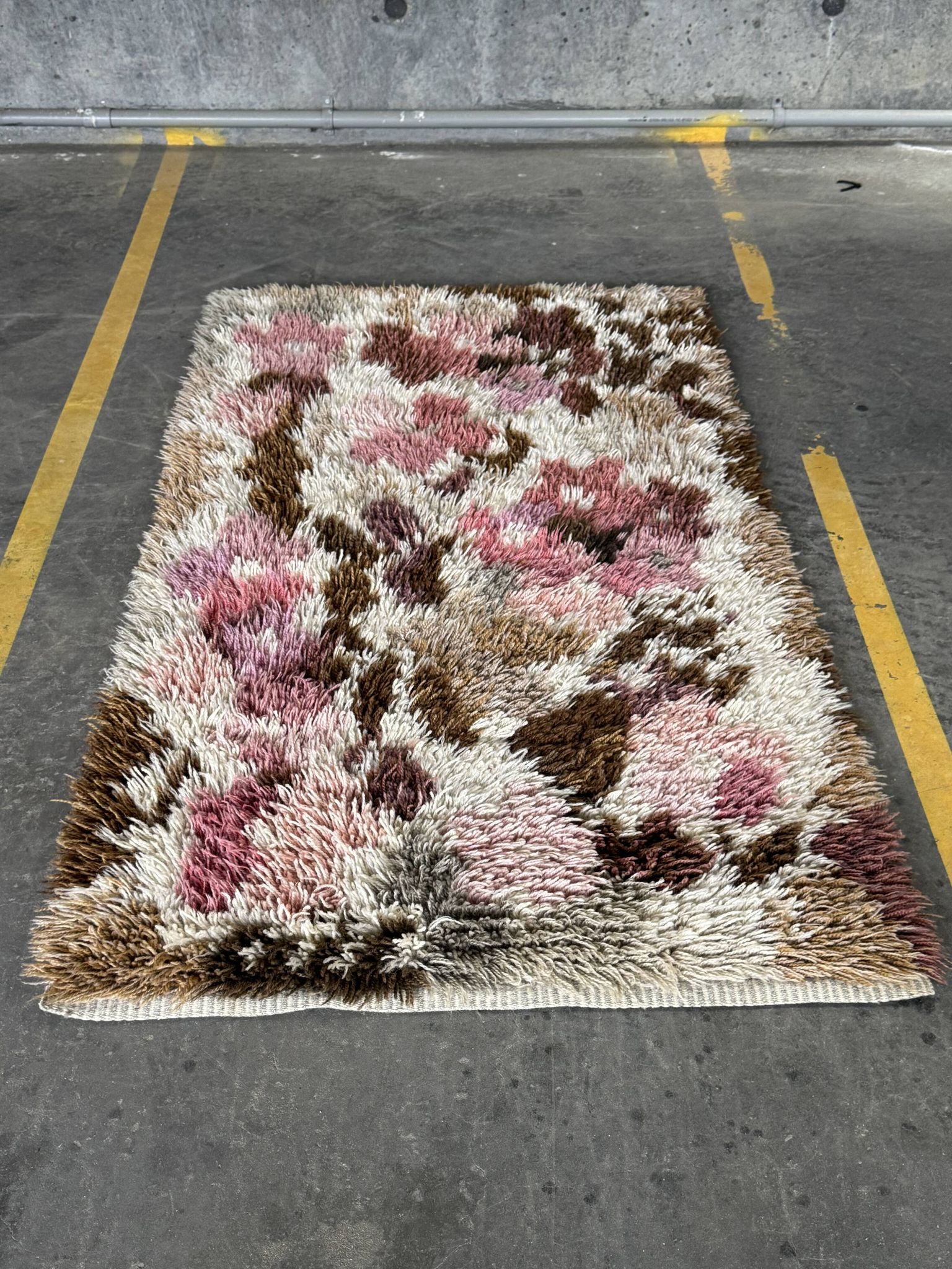 Svens Hemslojd Swedish Rya Rug