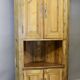 Large corner cabinet with 4 doors