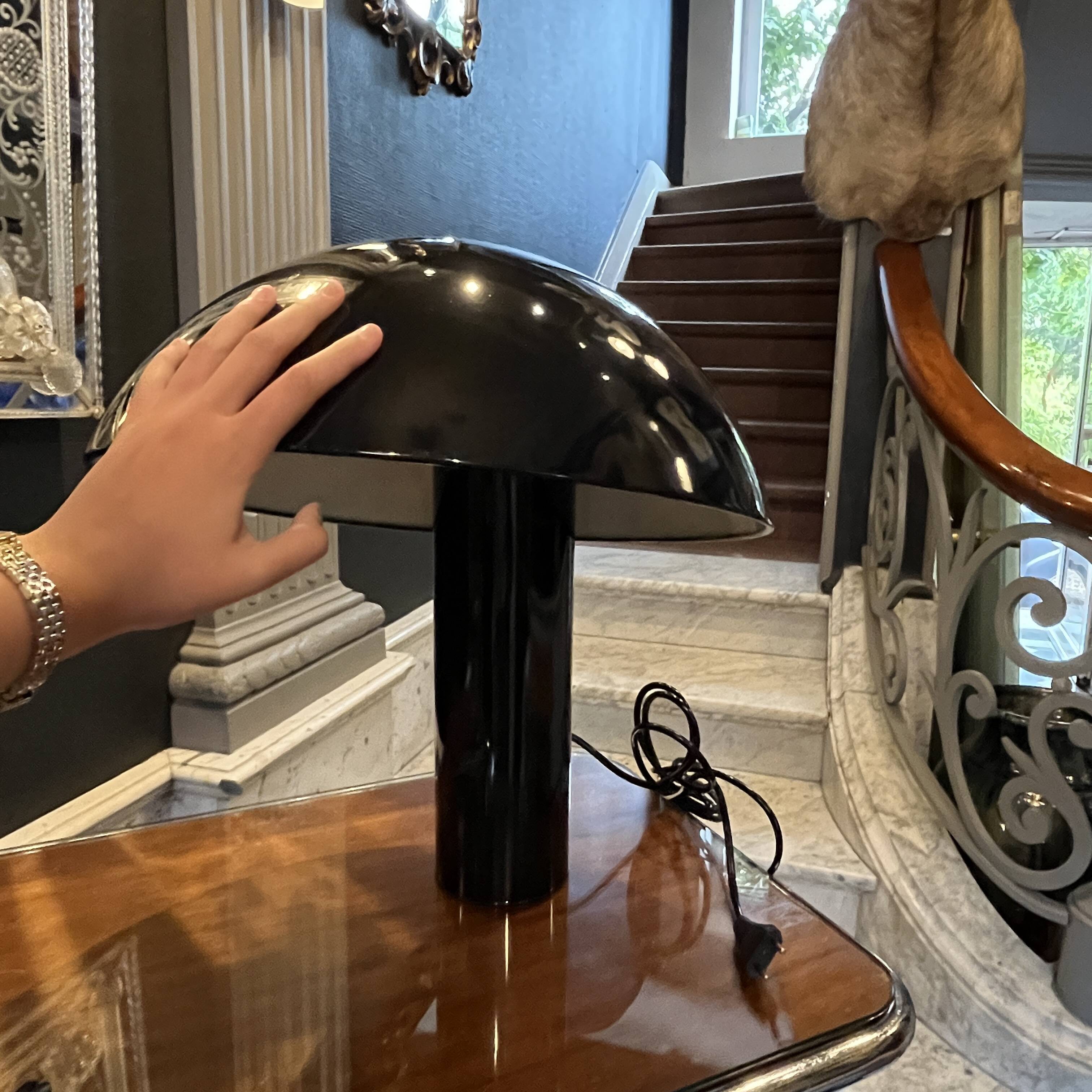 Table or desk lamp, franco mirenzi by valenti luce 'vaga' italian design 1978