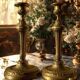Pair of bronze candlesticks, Louis XVI style, late 19th – early 20th century