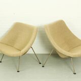 Set of Vintage Oyster Chairs by Pierre Paulin for Artifort, 1960s