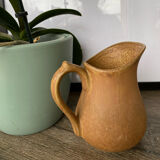 Stoneware milk pitcher