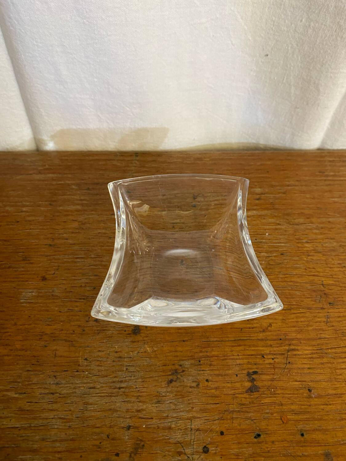 Antique mikasa vintage molded glass empty pocket