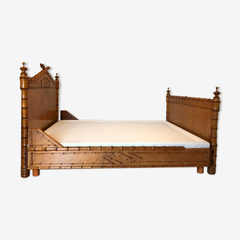 Bed bamboo collection circa 1870 Napoleon III