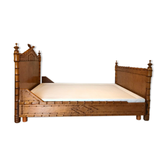 Bed bamboo collection circa 1870 Napoleon III