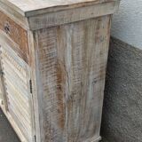 Buffet en bois blanc