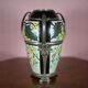 Ceramic vase with silver frame, vase signed by Argyl, Art Nouveau vase, art deco, collection