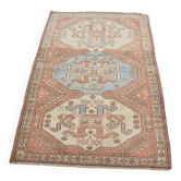 Small Oushak Turkish Tribal Carpet sku 3564