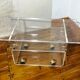 Transparent coffee table
