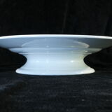 Compotier en faience de St AMAND décor blue flower