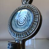 Bougeoir mural en grès de Soholm