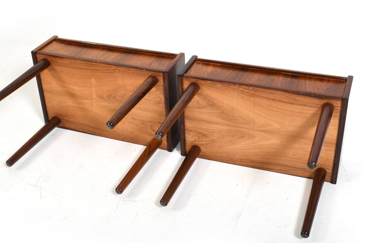 Early Pair of Danish Bedside Tables 1960s