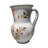 Pitcher decoration porcelain flower malicorne