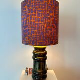 AK-Keramik: Olive lamp from a Mid Century vase