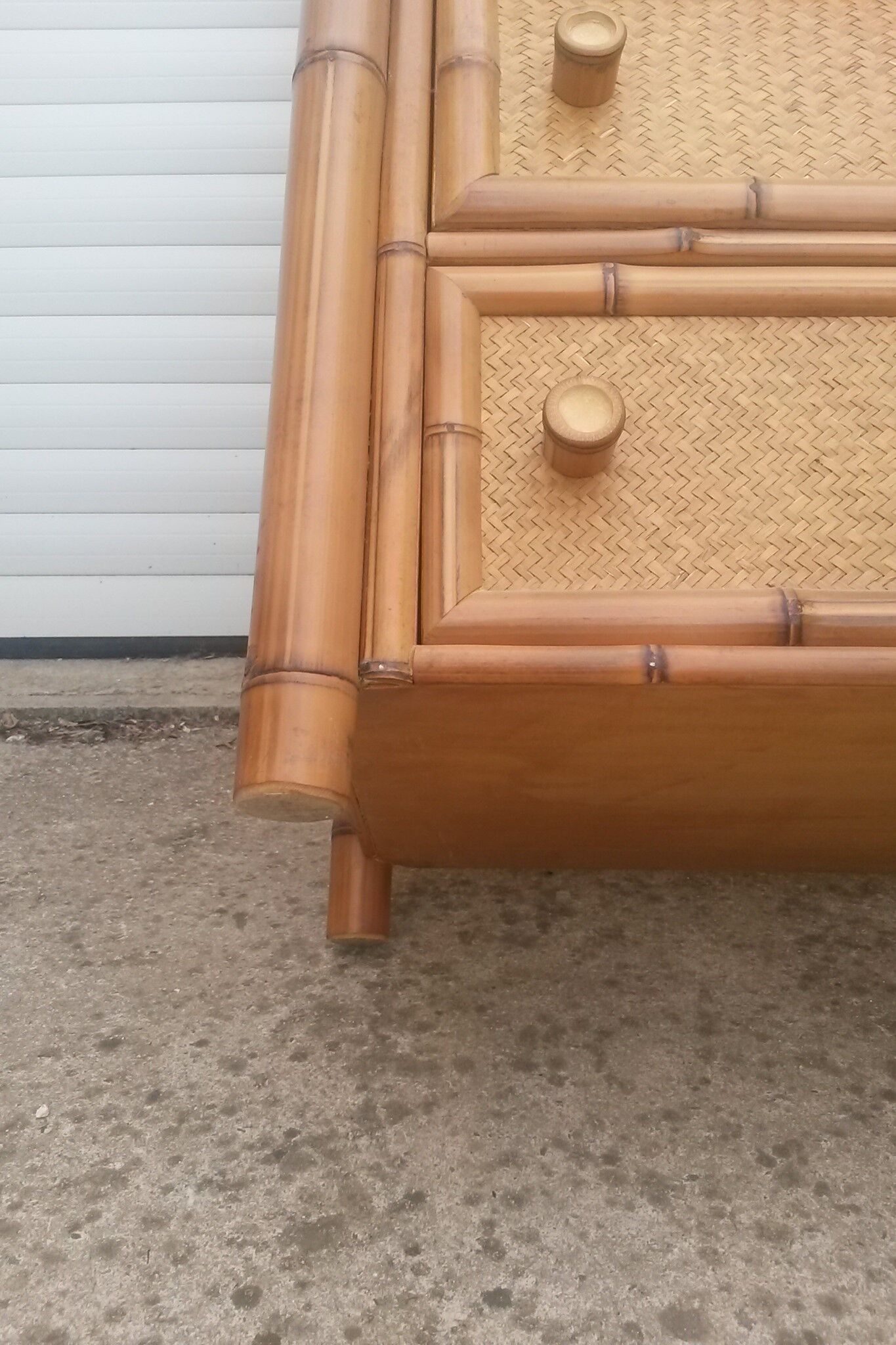 Chiffonnier en bambou 1970