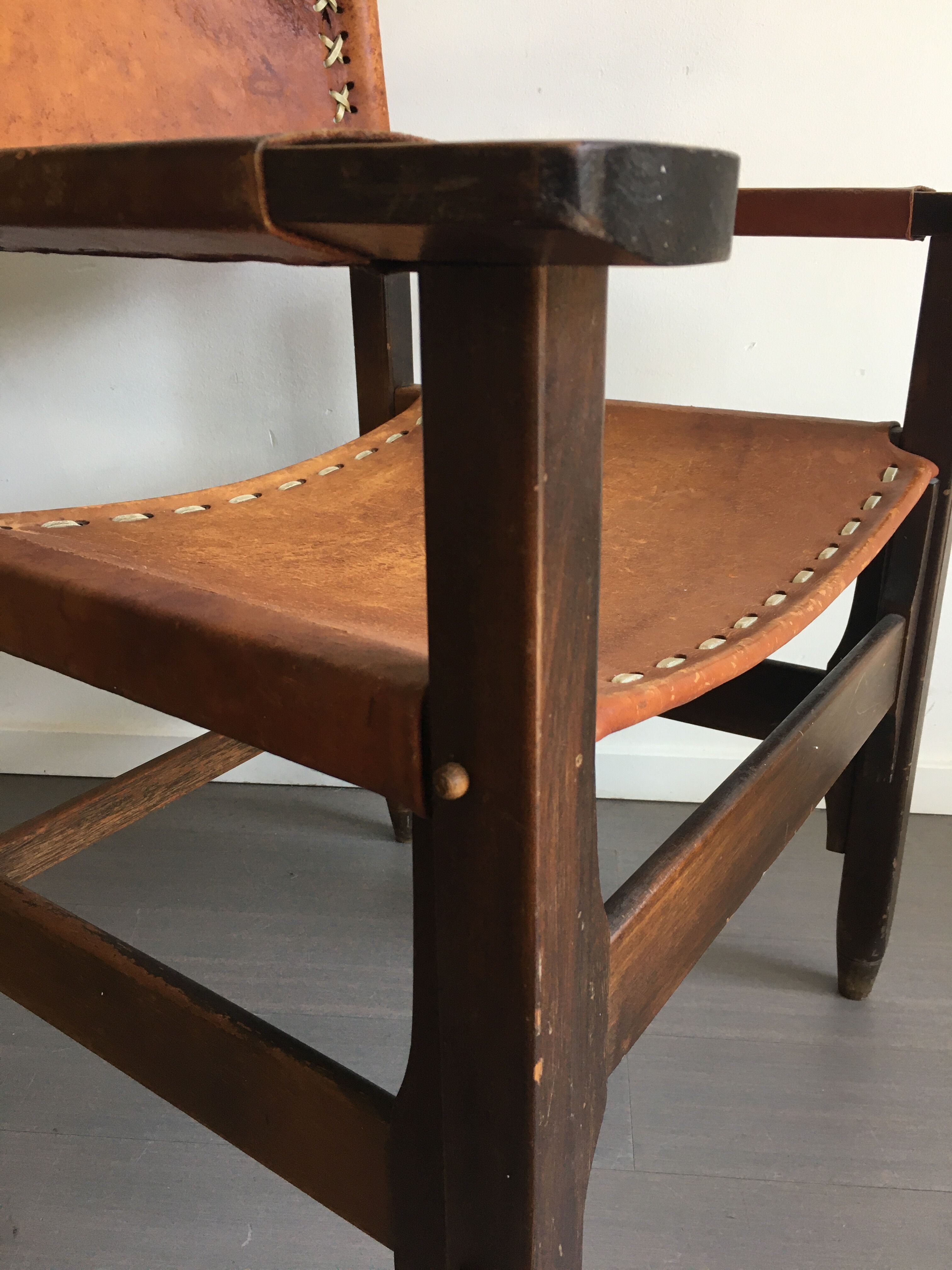 Armchair by werner biermann for "arte sano". columbia 1960's.