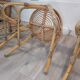 Trio de chaises par Dirk Van Sliedregt Années 1960