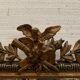 Mirror in wood and gilded stucco xix century
