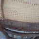 Paire de chaises de bistrot canné