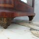 Louis XVI buffet in mahogany veneer and marquetry