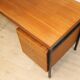 Bureau vintage en teck & métal – années 60
