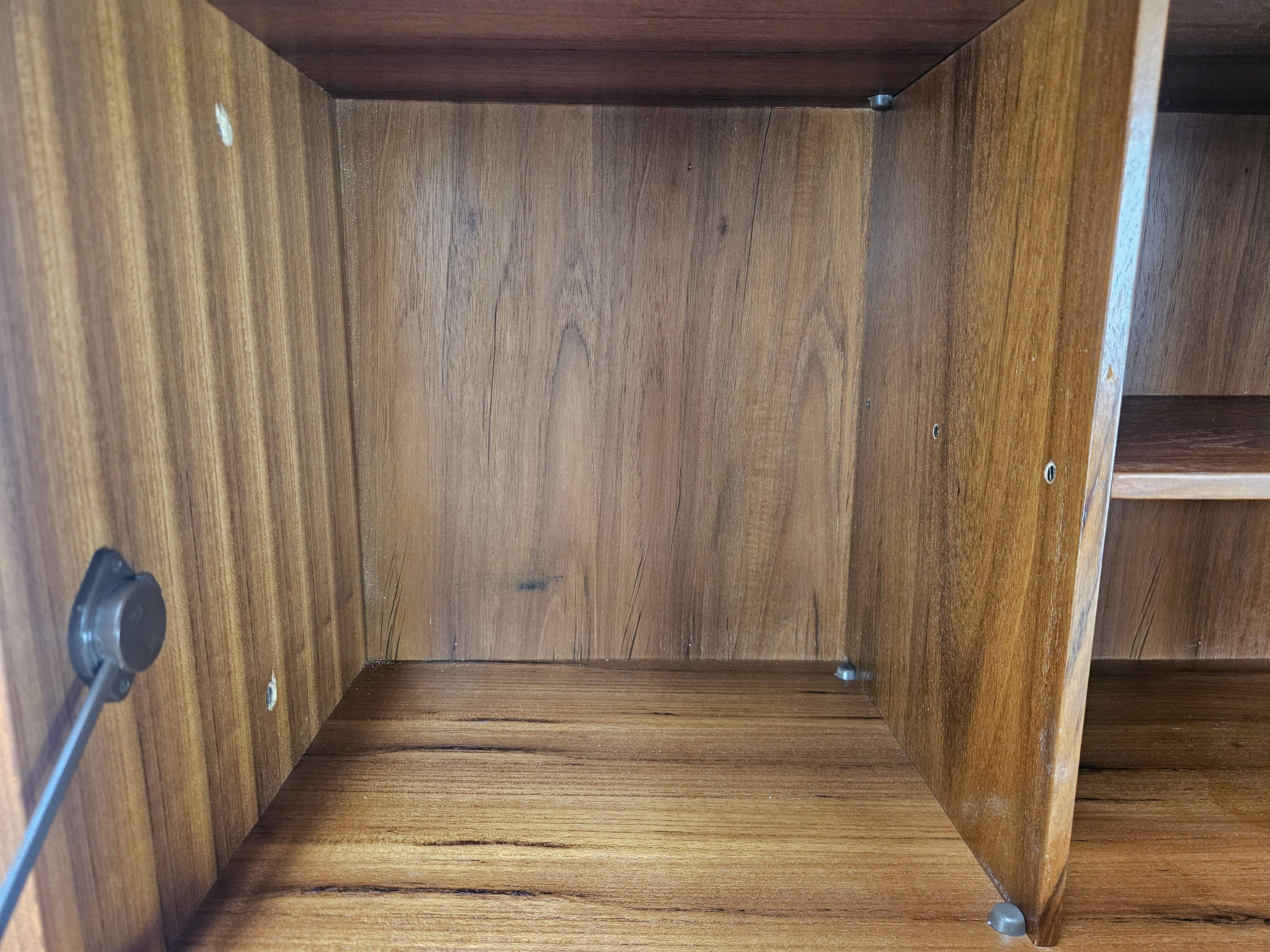 Swedish teak bookcase from the 1960s