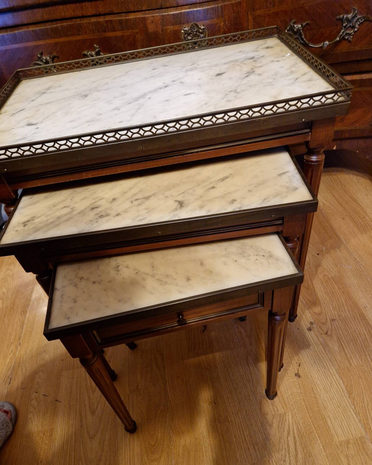 Louis XVI nesting tables