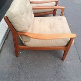 Pair of Scandinavian armchairs by Eugen Schmidt