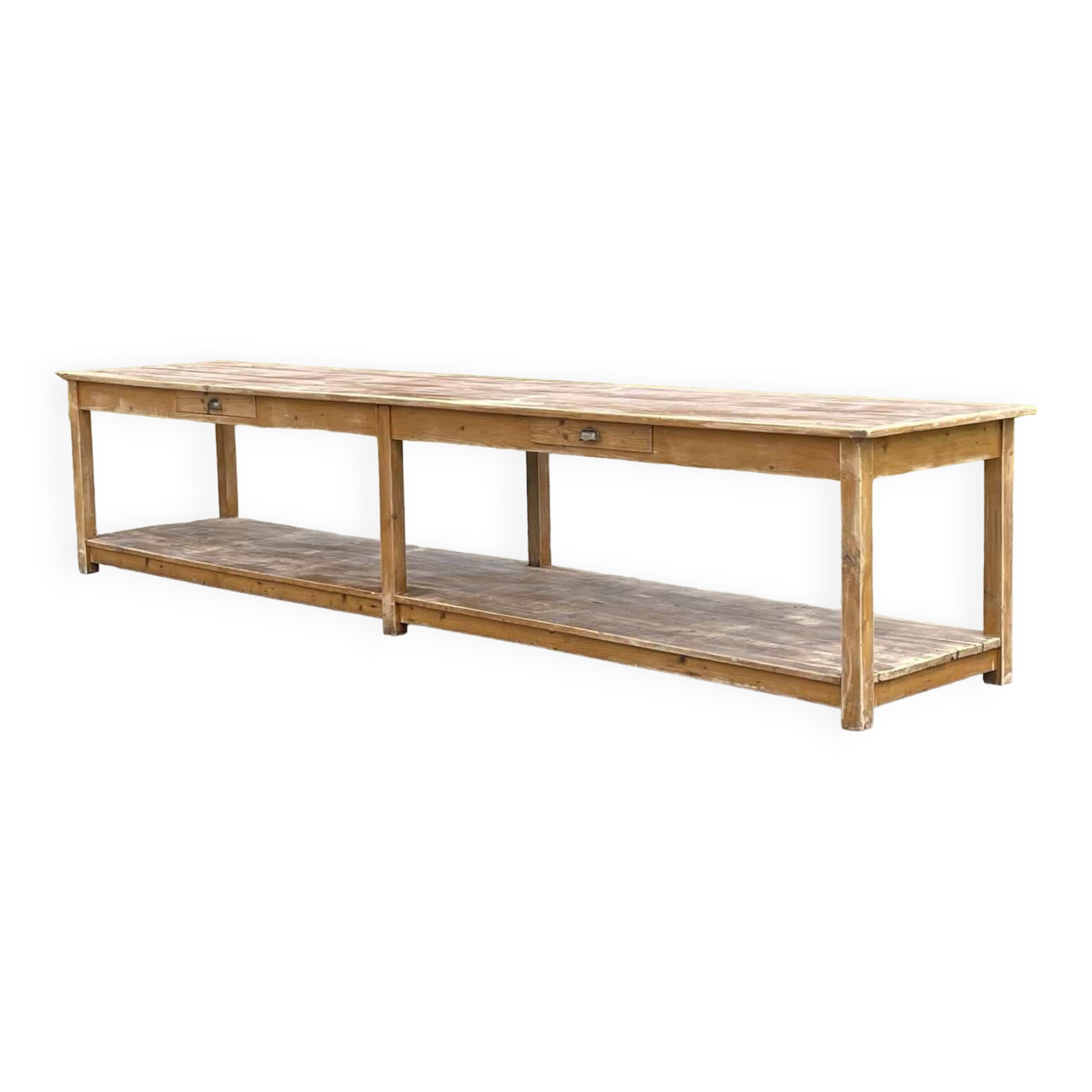 1930s fir draper table