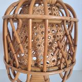 Old bamboo lamp