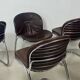 Set of six “Sabrina” chairs – Gastone Rinaldi for Rima Italy