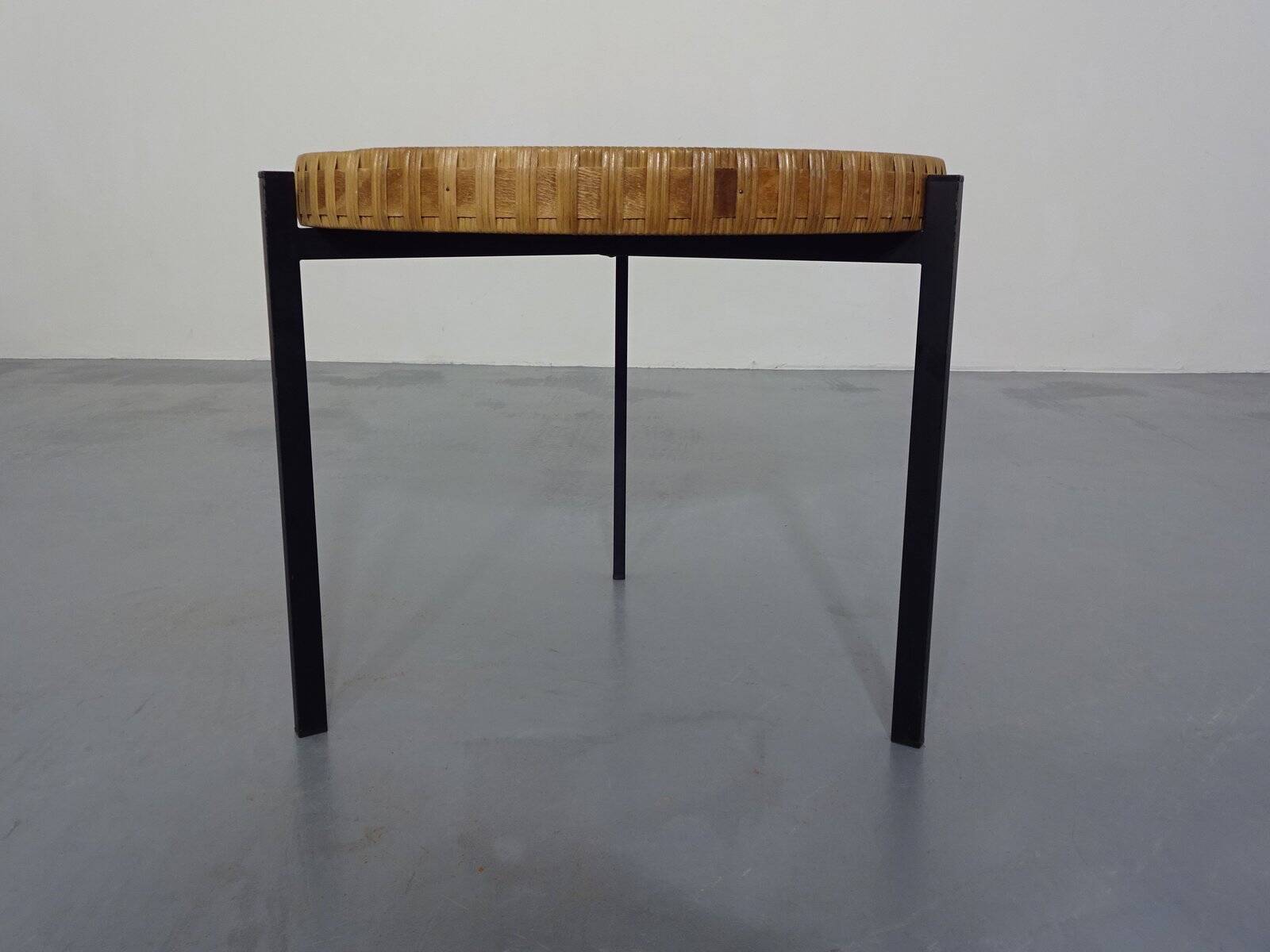Steel side table with tray top, 1950s